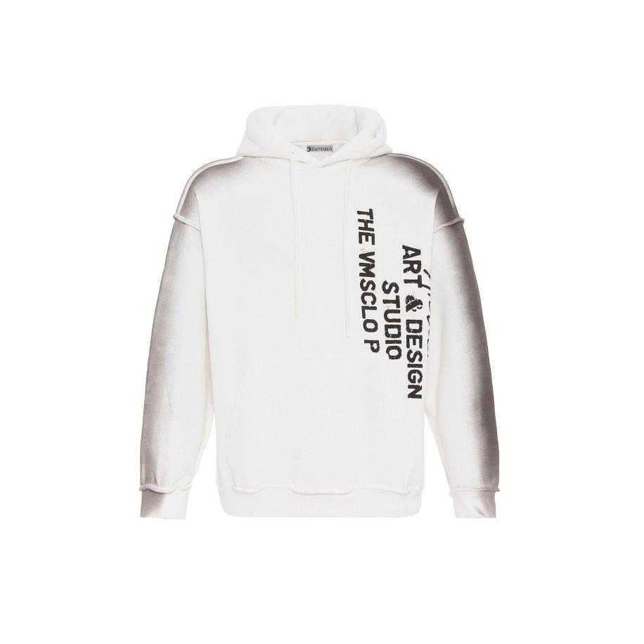 Dandalo Dandalo Sweatshirt grafiet / zwart / wit -