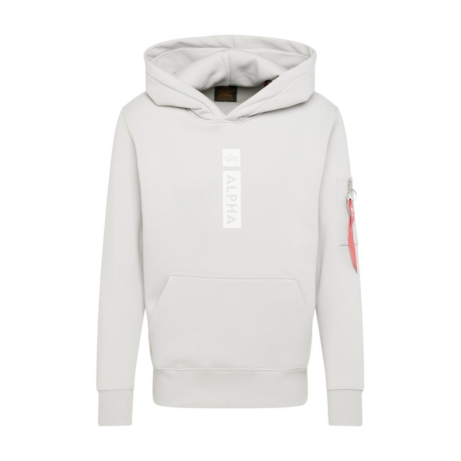Alpha Industries ALPHA INDUSTRIES Sweatshirt lichtgrijs / wit -
