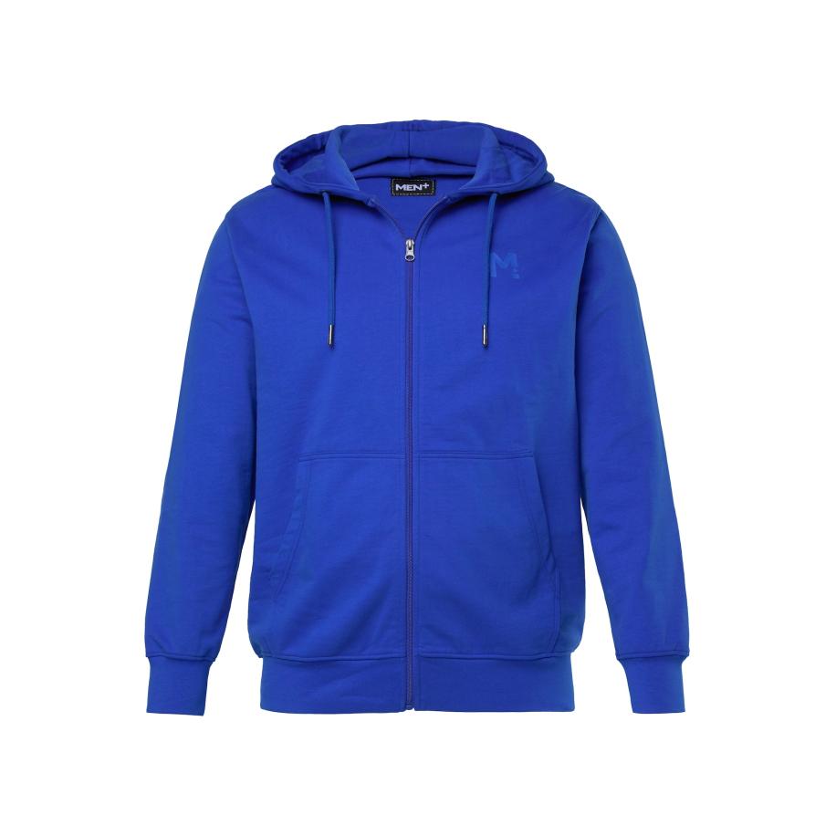 men plus Men Plus Sweatvest kobaltblauw -