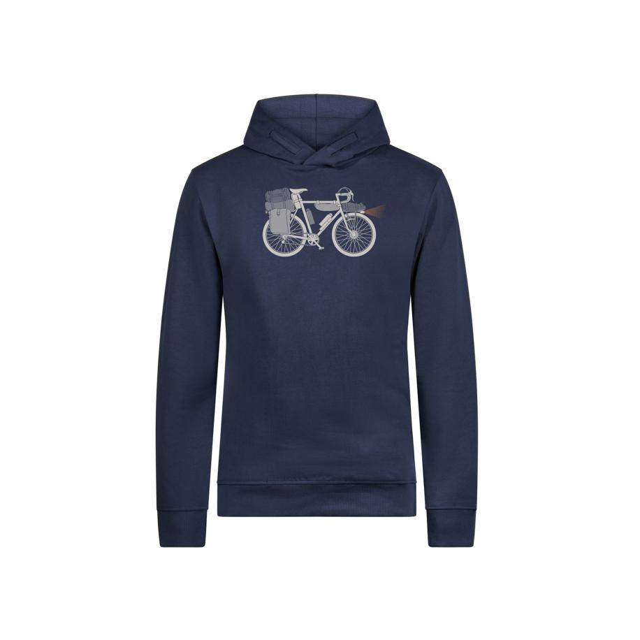 GreenBomb GREENBOMB Sweatshirt Bike Night marine / bruin / grijs / wit -