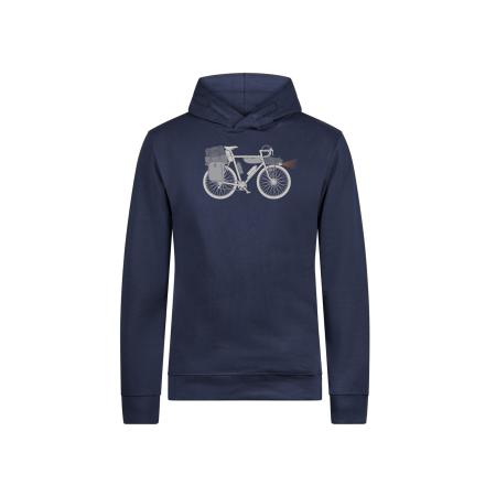 GreenBomb GREENBOMB Sweatshirt Bike Night marine / bruin / grijs / wit