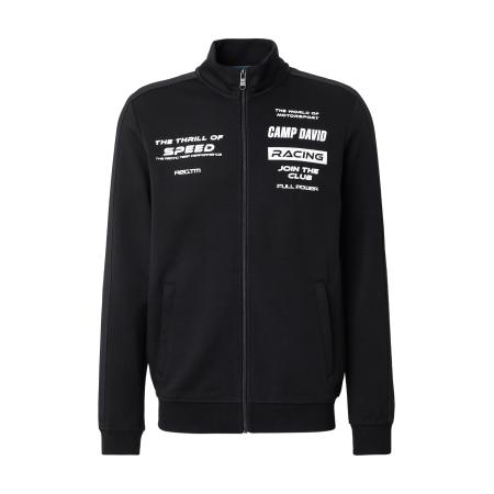 Camp David CAMP DAVID Sweatvest zwart / wit