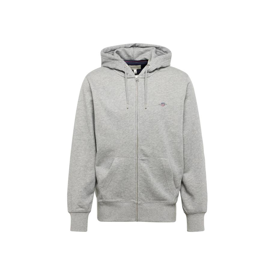 Gant GANT Sweatvest grijs gemêleerd -