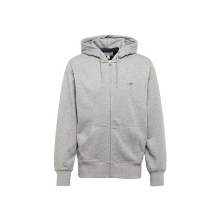 Gant GANT Sweatvest grijs gemêleerd