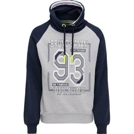 Bruno Banani Bruno Banani Sweatshirt Freeman navy / geel / grijs / wit