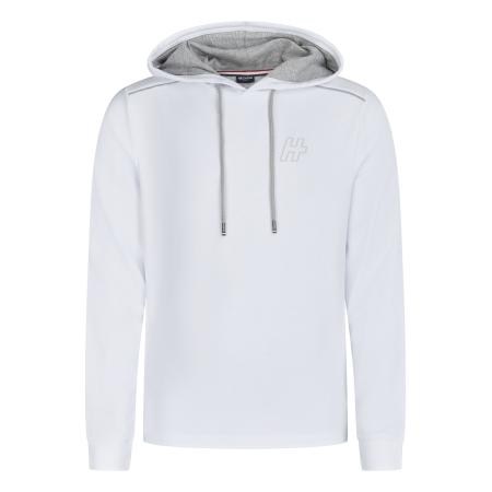 HECHTER PARIS HECHTER PARIS Sweatshirt grijs / wit