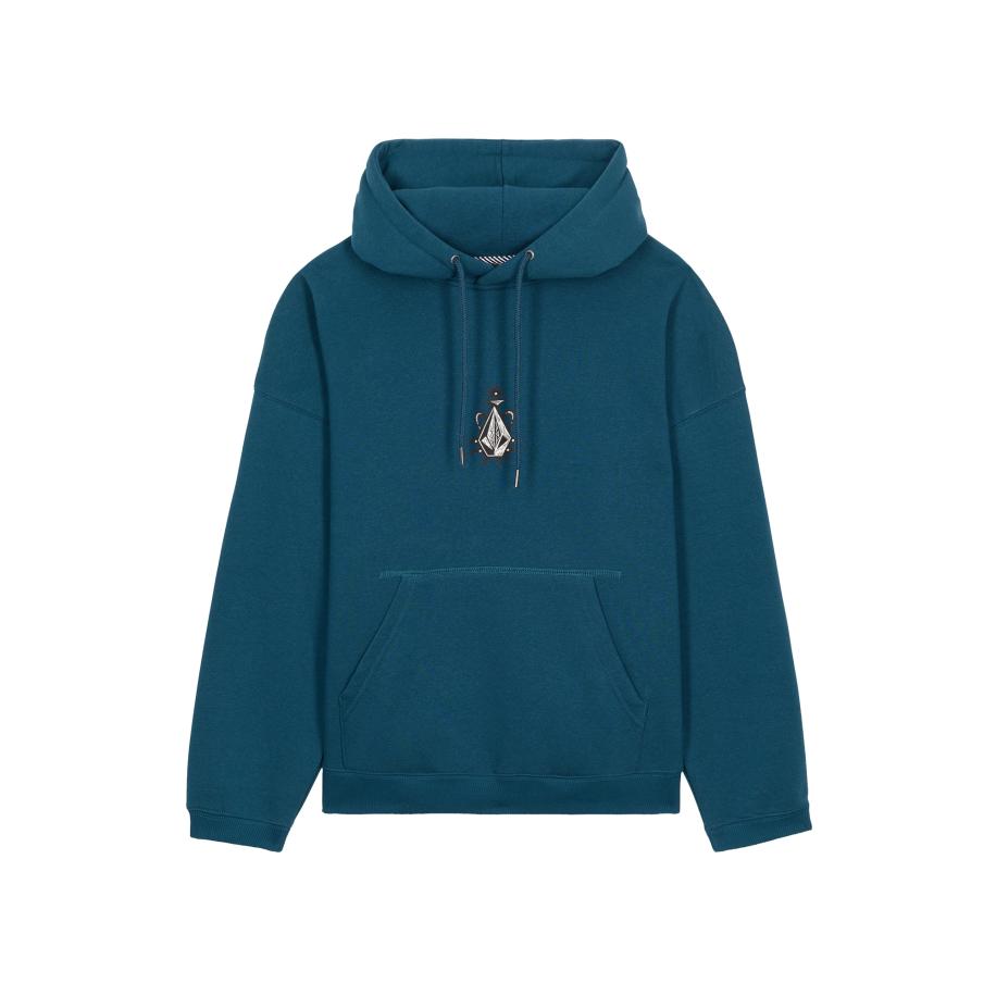 Volcom Volcom Trui VADERETRO petrol / wit -