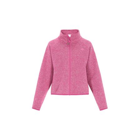 Schmuddelwedda Schmuddelwedda Fleece jas roze gemêleerd