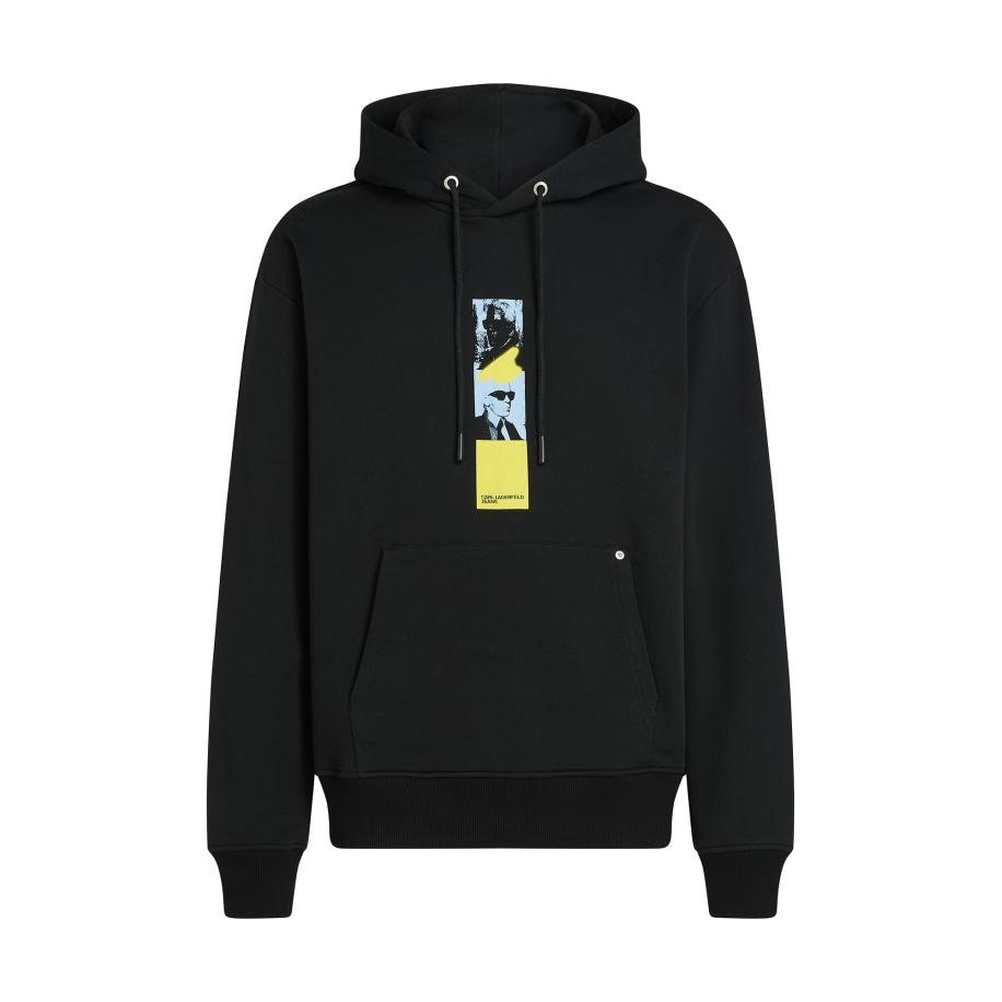 Karl Lagerfeld KARL LAGERFELD JEANS Sweatshirt lichtblauw / geel / zwart -