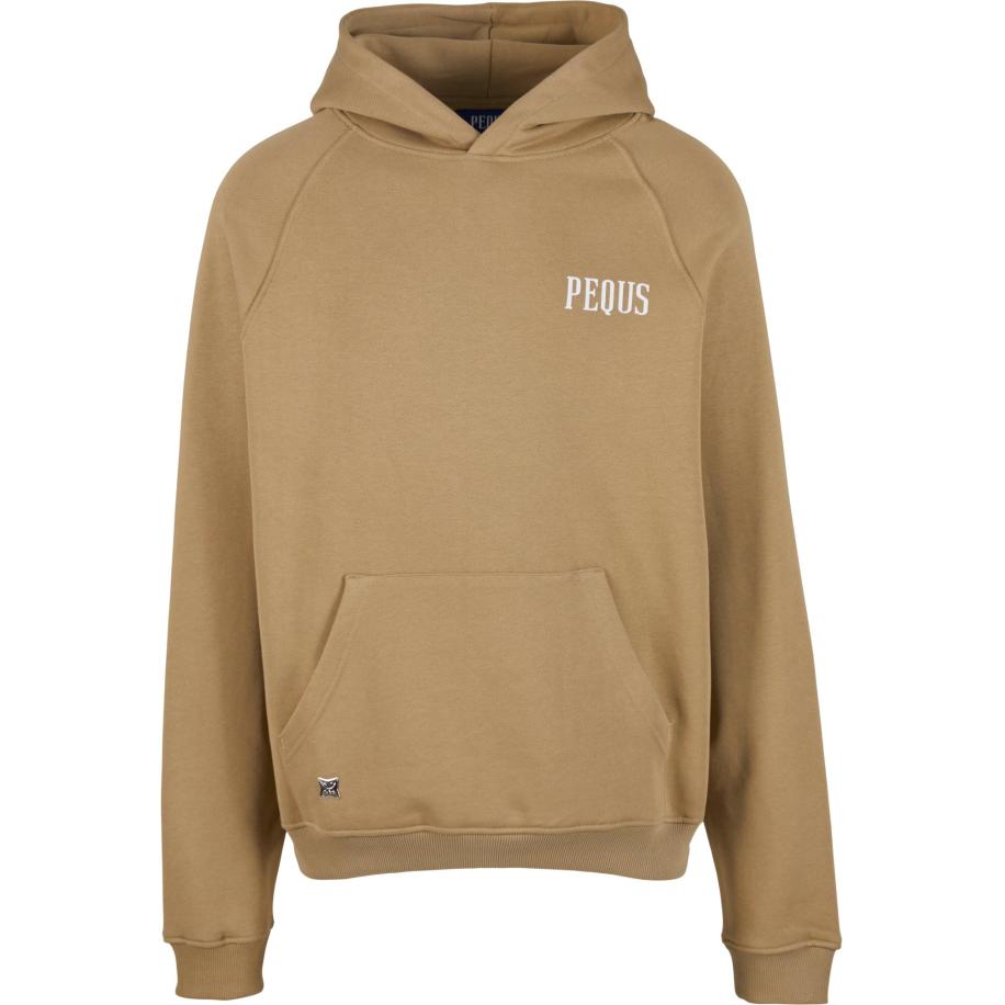 Pequs Pequs Sweatshirt beige / wit -