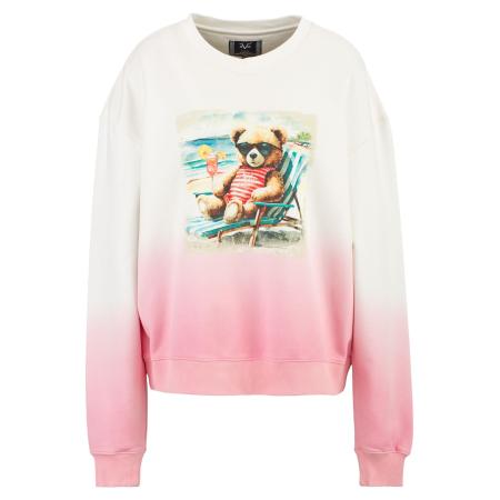19V69 ITALIA 19V69 ITALIA Sweatshirt Sinja lichtblauw / bruin / pink / offwhite