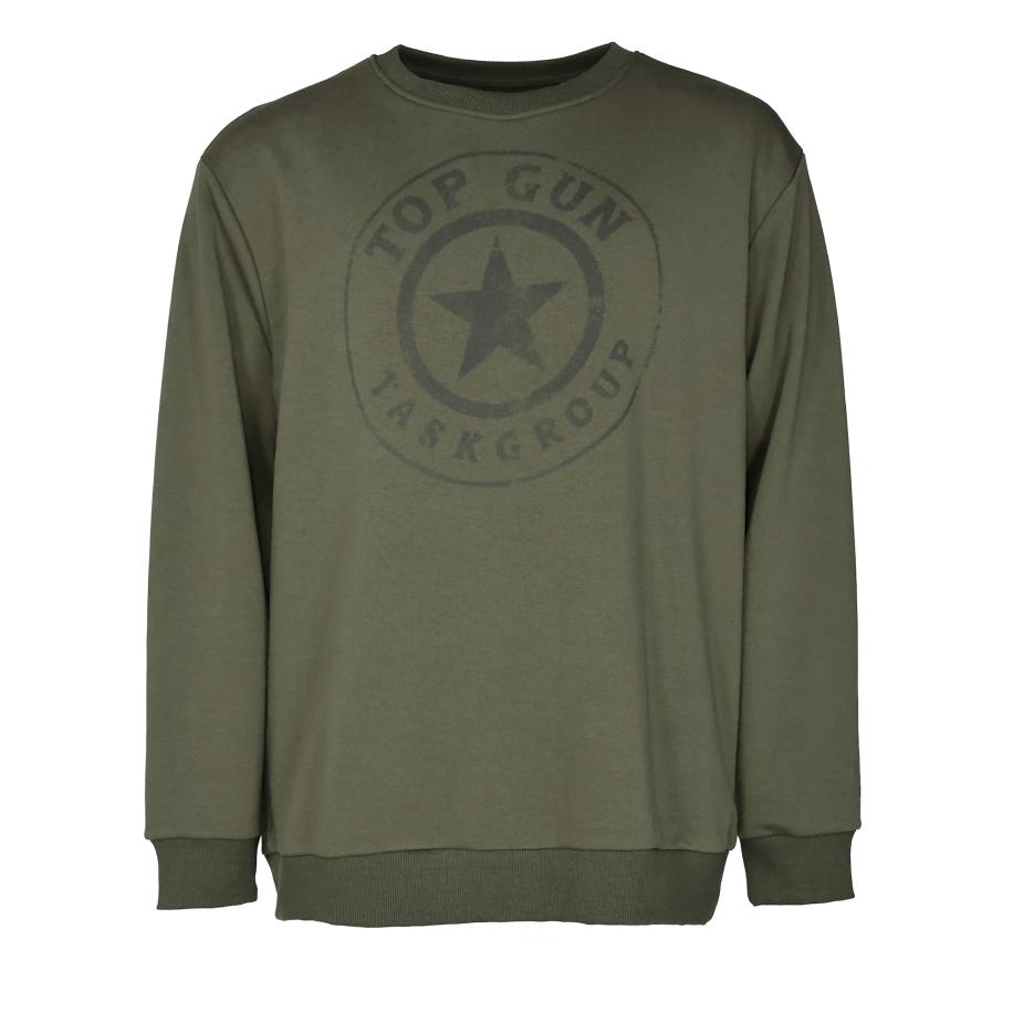Top gun TOP GUN Sweatshirt olijfgroen -