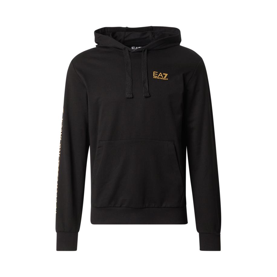 Emporio Armani EA7 Emporio Armani Sweatshirt donkergeel / zwart -