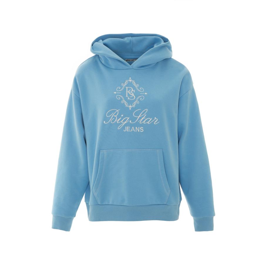 Big Star BIG STAR Sweatshirt Afra hemelsblauw / wit -