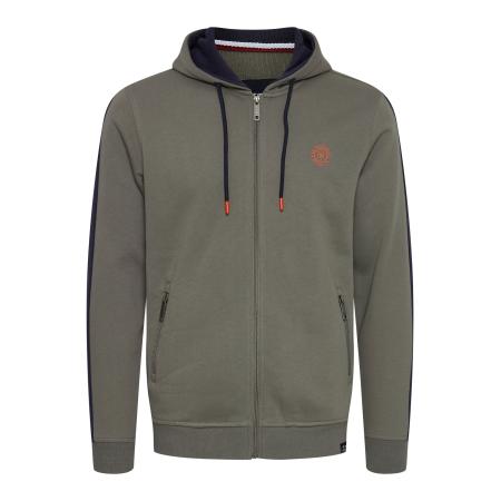 FQ1924 FQ1924 Sweatvest roestbruin / olijfgroen / donkergroen / zwart