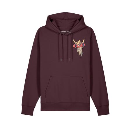 Watapparel Watapparel Sweatshirt Skateboard beige / marine / watermeloen rood / donkerrood