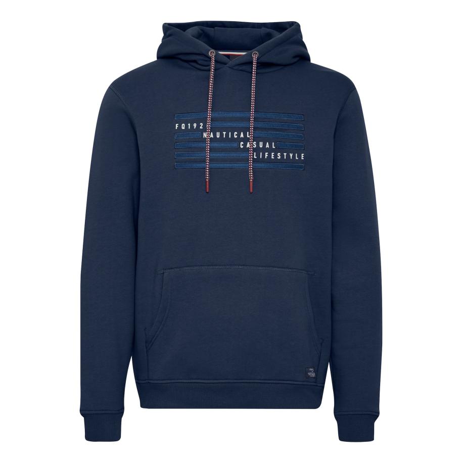 FQ1924 FQ1924 Sweatshirt William blauw / rood / wit -