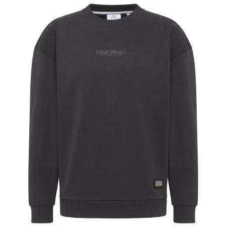 carlo colucci Carlo Colucci Sweatshirt Dottavio zwart
