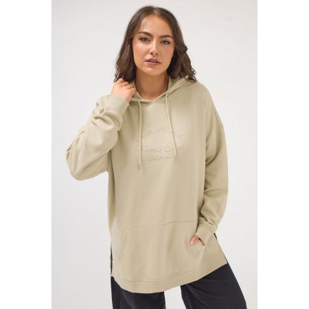 Yours Beige 'Palm Springs' Hoodie Size 66-68