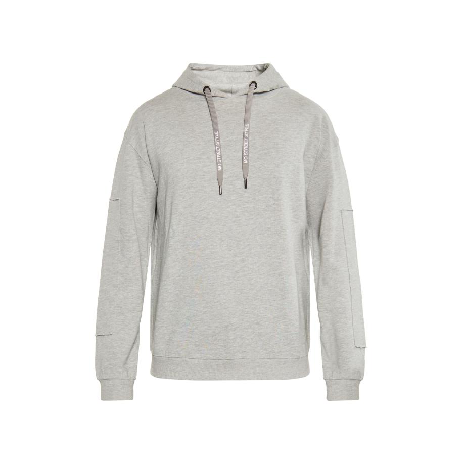 MO MO Sweatshirt lichtgrijs -