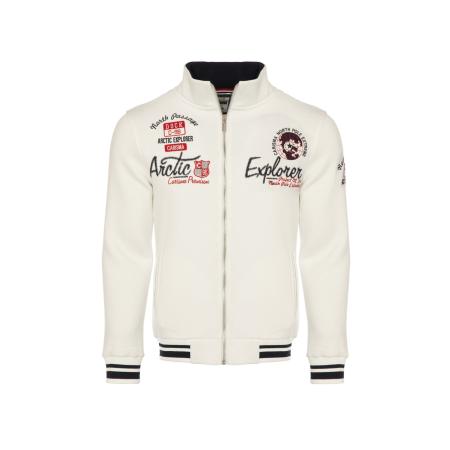 Carisma CARISMA Sweatvest kersrood / zwart / wit