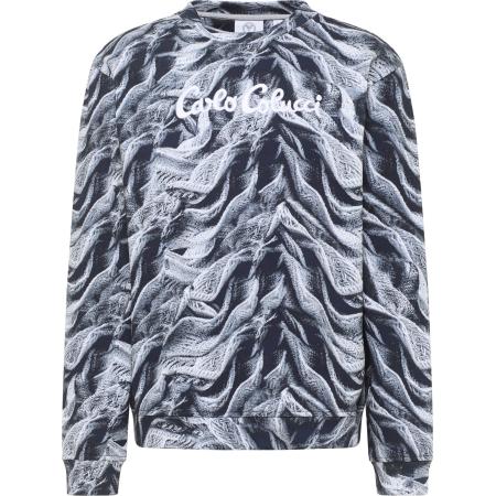 carlo colucci Carlo Colucci Sweatshirt Dotti zwart / wit