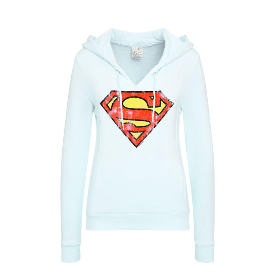 Logoshirt LOGOSHIRT Sweatshirt DC Comics - Superman lichtblauw -