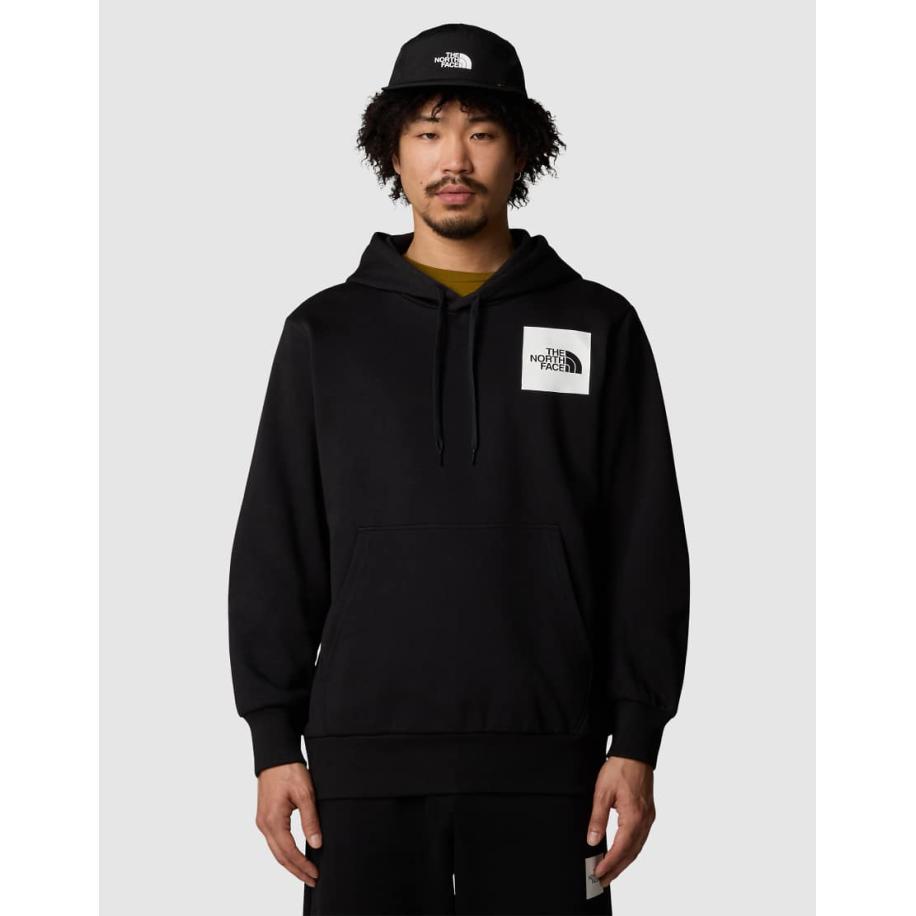 The North Face - Fine - Hoodie in zwart Zwart