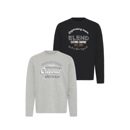 Blend BLEND Sweatshirt BHBenap 2 PACK zwart