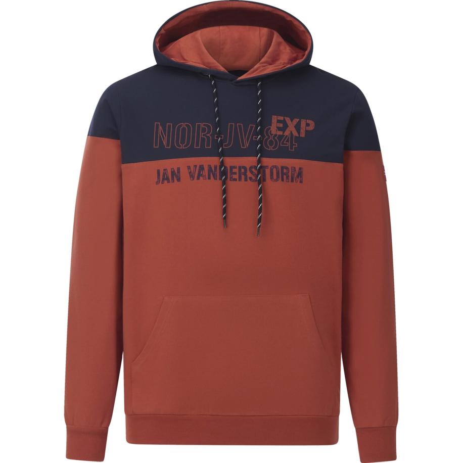 jan vanderstorm Jan Vanderstorm Sweatshirt Jerres navy / donkerrood -