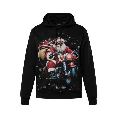 men plus Men Plus Sweatshirt gemengde kleuren / zwart