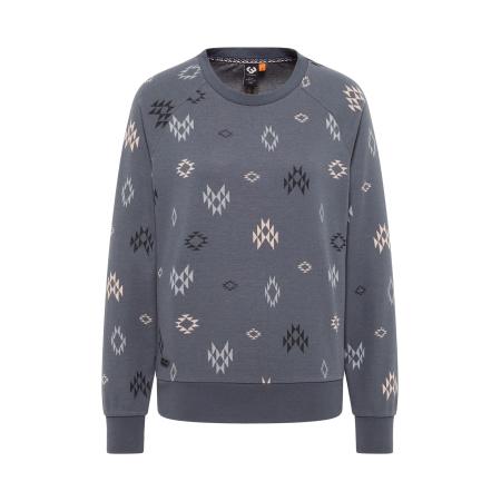 Ragwear Ragwear Sweatshirt crème / smoky blue / donkergrijs / zwart