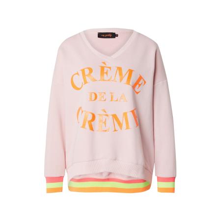 miss goodlife miss goodlife Sweatshirt Creme de la Creme lichtgroen / oranje / rosa / knalrood