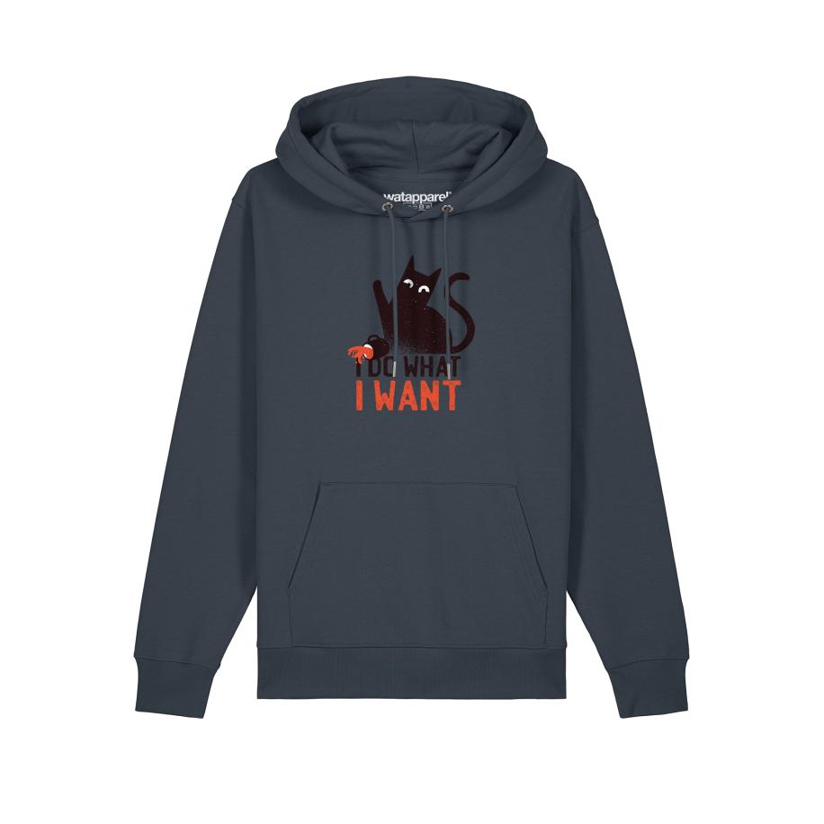 Watapparel Watapparel Sweatshirt Cat antraciet / gemengde kleuren -