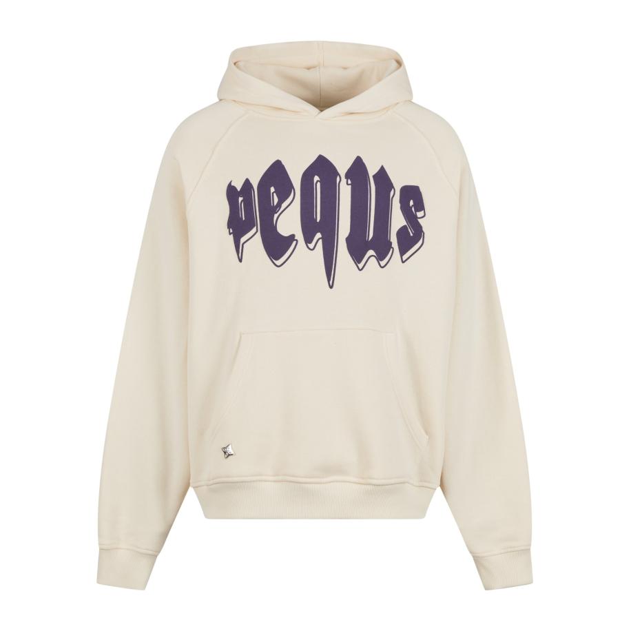 Pequs Pequs Sweatshirt crème / zwart -