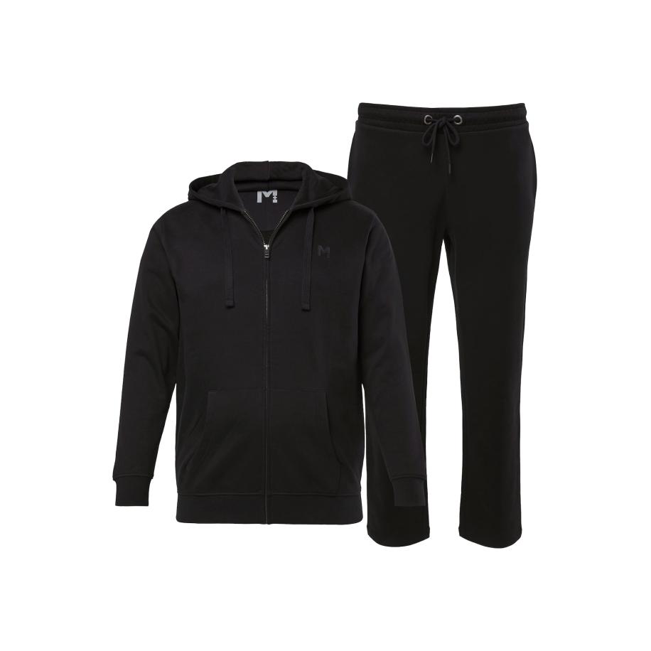 men plus Men Plus Sweatshirt zwart -