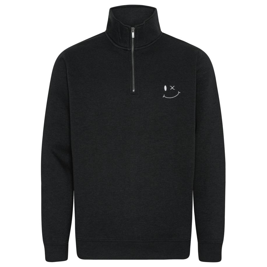 Clean Cut Copenhagen Sweatshirt Patrick zwart / wit Zwart
