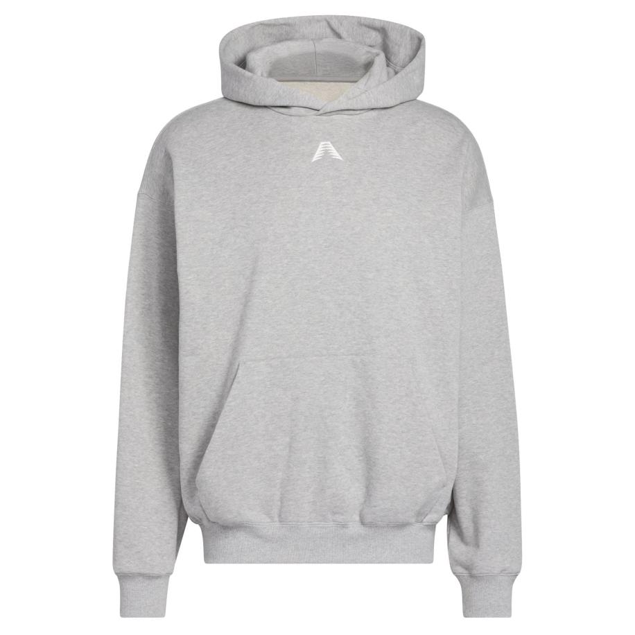 Adidas ADIDAS ORIGINALS Sweatshirt Anthony Edwards Seasonal grijs gemêleerd / offwhite -