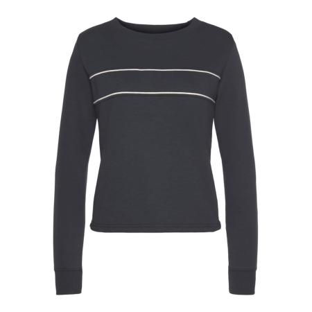 H.I.S H.I.S Sweatshirt donkerblauw / wit