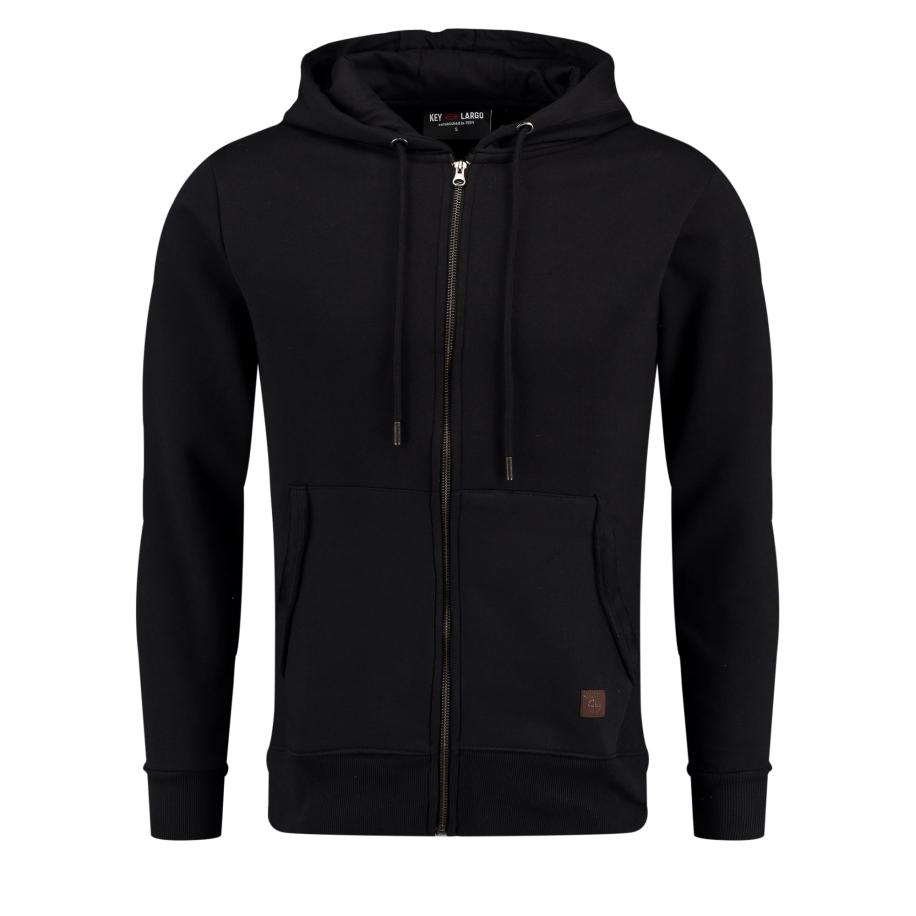 Key Largo Key Largo Sweatvest CONFIDENCE zwart -