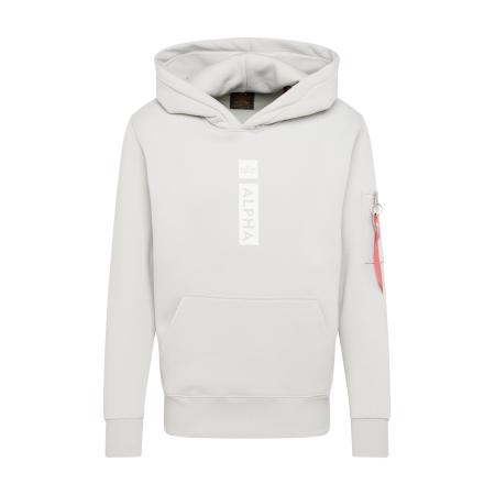 Alpha Industries ALPHA INDUSTRIES Sweatshirt lichtgrijs / wit