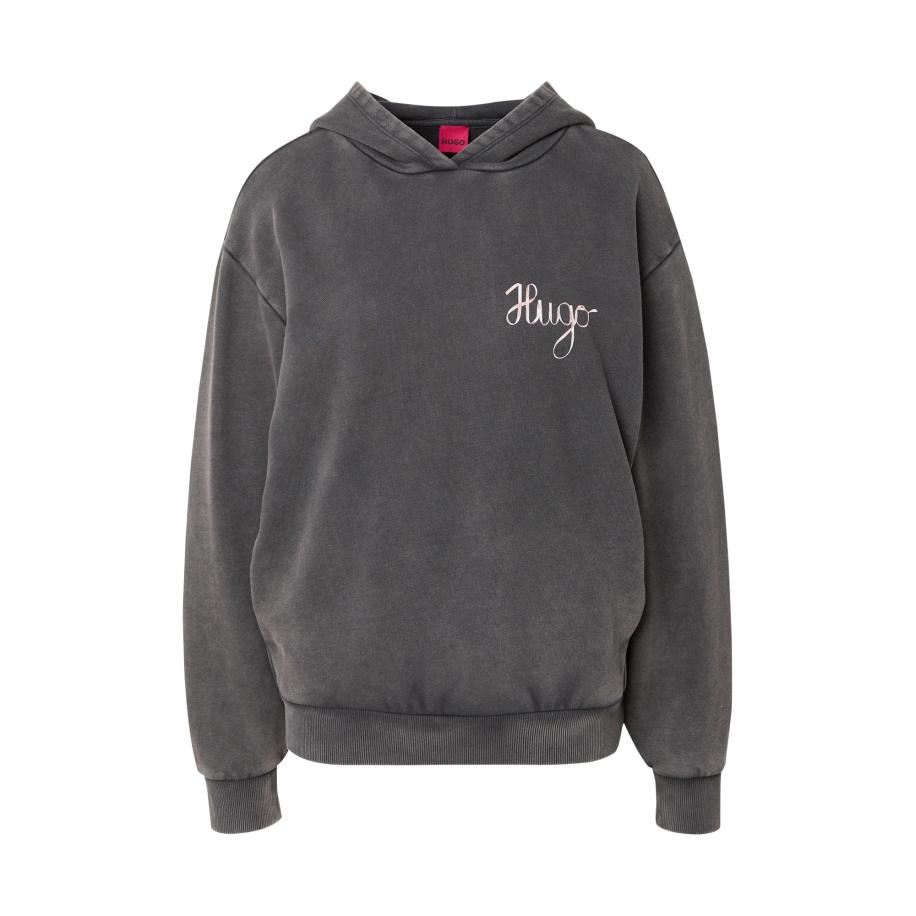 Hugo Boss HUGO Sweatshirt Deboxina zwart / wolwit -