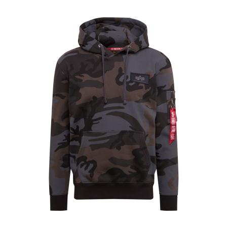 Alpha Industries ALPHA INDUSTRIES Sweatshirt duifblauw / bruin / antraciet / wit