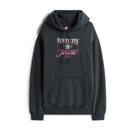 Tommy Jeans Tommy Jeans Sweatshirt rosa / zwart / wit