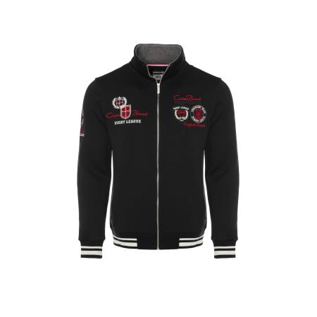 Carisma CARISMA Sweatvest kersrood / zwart / wit