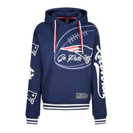 Recovered Recovered Sweatshirt NFL Patriots Go Pats blauw