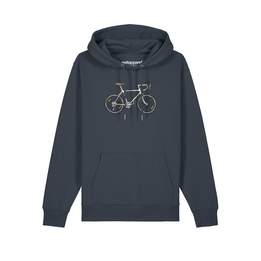 Watapparel Watapparel Sweatshirt Doodle Bike antraciet / gemengde kleuren -