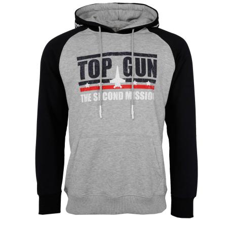 Top gun TOP GUN Sweatshirt grijs / rood / zwart / wit