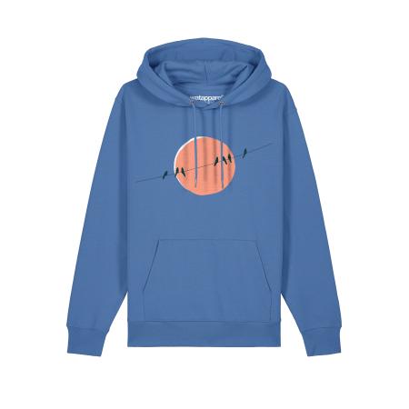 Watapparel Watapparel Sweatshirt Countryside 01 hemelsblauw / perzik / zwart