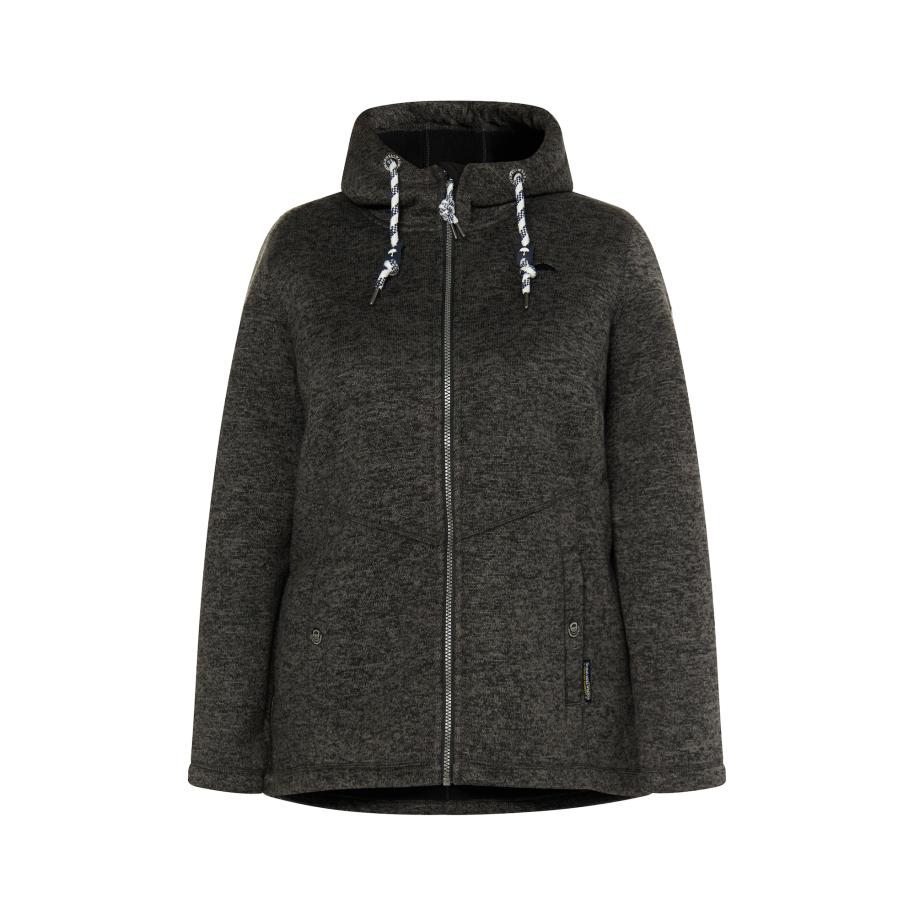 Schmuddelwedda Schmuddelwedda Fleece jas donkergrijs -